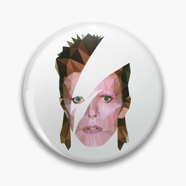 Item preview, David Bowie Aladdin Sane Low Poly designed and sold by LowPolyStars.