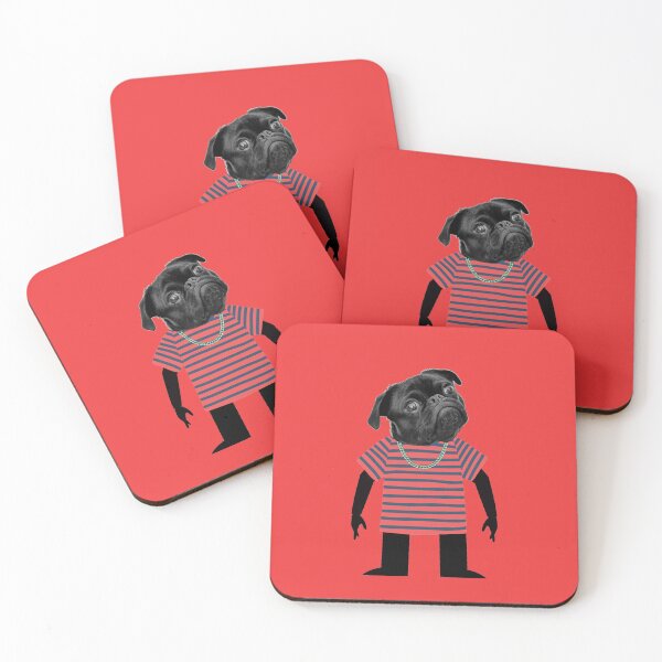 Item preview, Bad ass pug designed and sold by GasconyPassion.