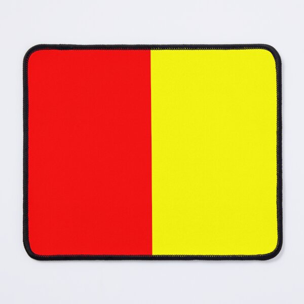 Item preview, Red Yellow Two Tone Color Split designed and sold by PatternTitan.