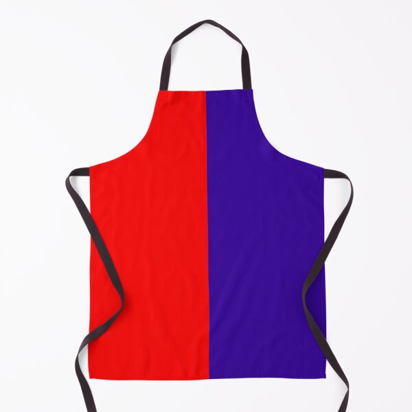 Item preview, Red Blue Two Tone Color Split designed and sold by PatternTitan.