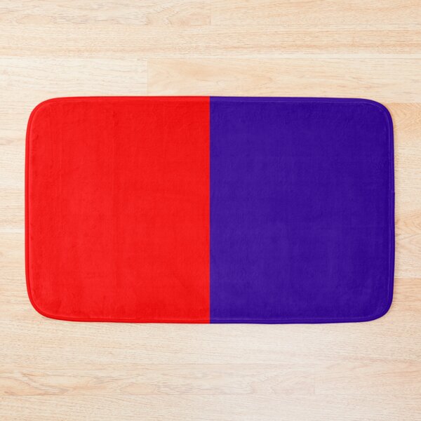 Item preview, Red Blue Two Tone Color Split designed and sold by PatternTitan.
