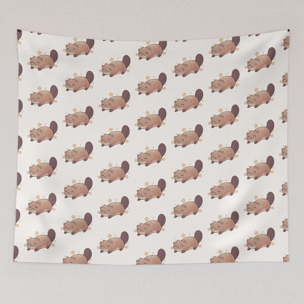 Item preview, Cute beaver with stars  designed and sold by Artofmayara.