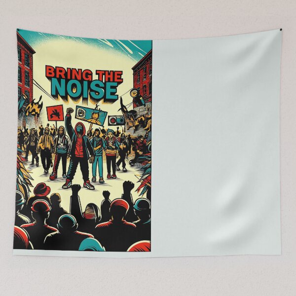 Item preview, Bring the Noise - Public Enemy - Urban Art designed and sold by Sovietmovies.