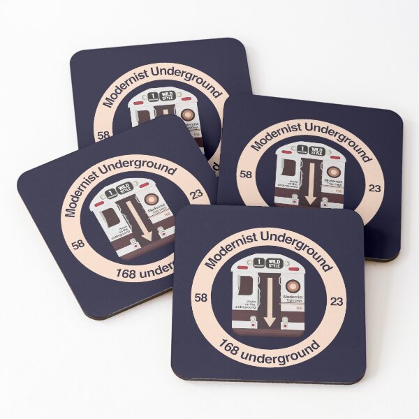 Item preview, Modernist Underground Graffiti  designed and sold by modernistdesign.