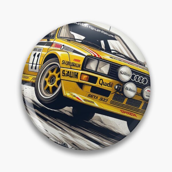 Item preview, Audi Quattro s1 yellow rally designed and sold by V4Y3.