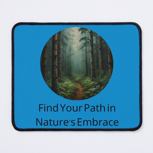 Item preview, Forest Pathway to Serenity Nature's Tranquil Journey designed and sold by ArtComixHaven.