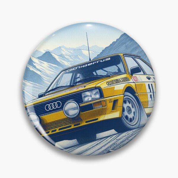 Item preview, Audi Quattro s1 yellow rally designed and sold by V4Y3.