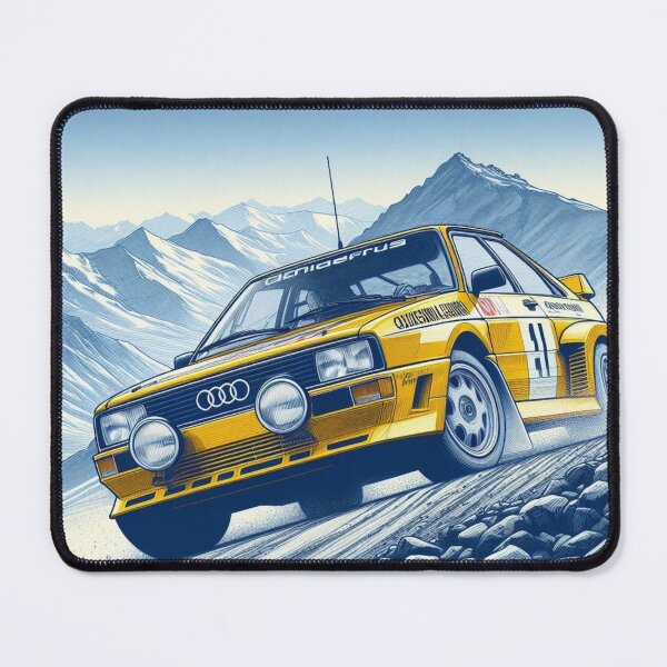 Item preview, Audi Quattro s1 yellow rally designed and sold by V4Y3.