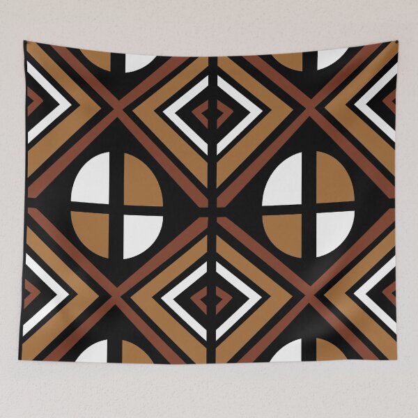 Item preview, Bogolan patterns designed and sold by Wolagno.