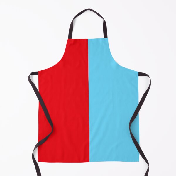 Item preview, Red Cyan Blue Two Tone Color Split designed and sold by PatternTitan.