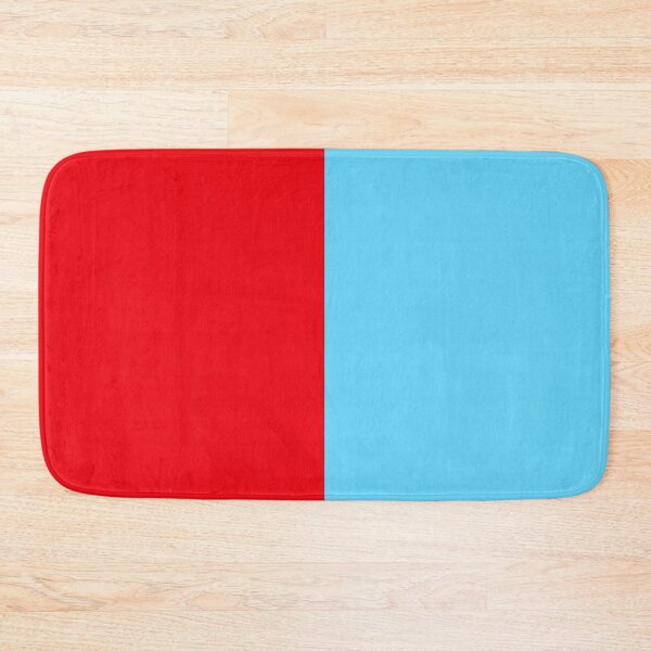 Item preview, Red Cyan Blue Two Tone Color Split designed and sold by PatternTitan.