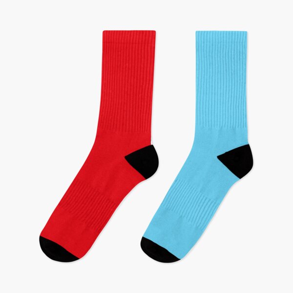Item preview, Red Cyan Blue Two Tone Color Split designed and sold by PatternTitan.