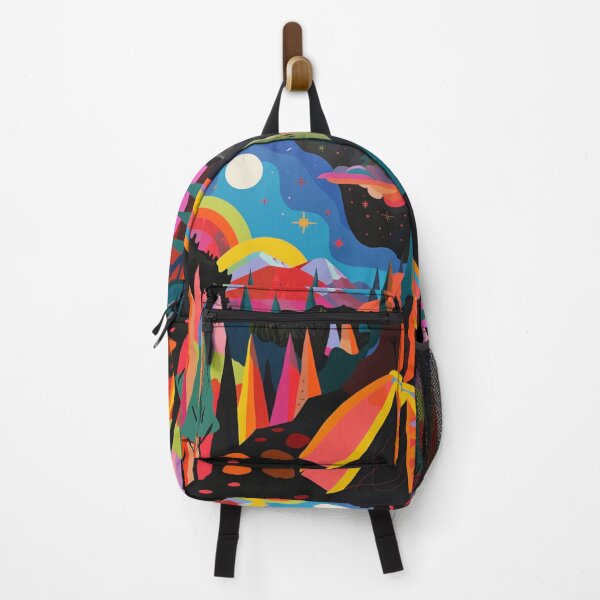 Item preview, Campers abstract with vibrant colours Active Outdoors Inspired Art designed and sold by CDC40.