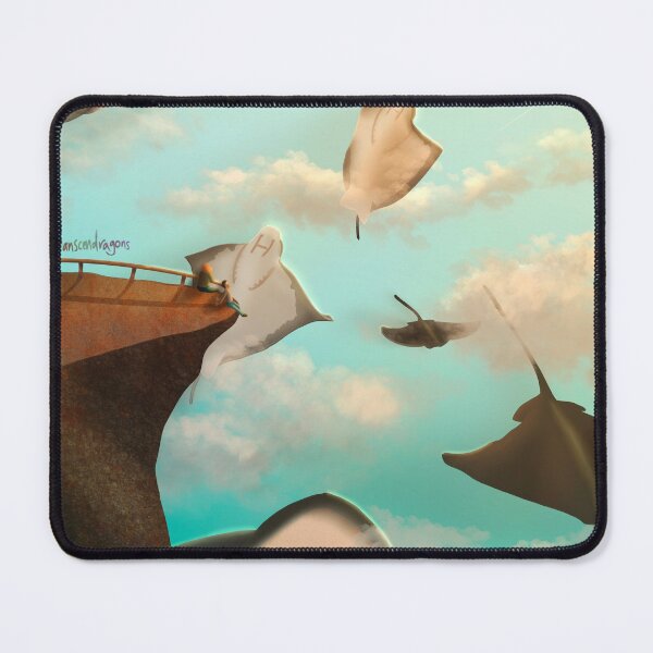 Item preview, Mega Manta Migration: A Dream of Flying Manta Rays  designed and sold by Transcendragons.