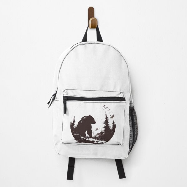 Item preview, Silhouette black and white bear // Aesthetic bear // bear Portrait // yin yang designed and sold by SMARTKIT  DESIGNAGENCY.