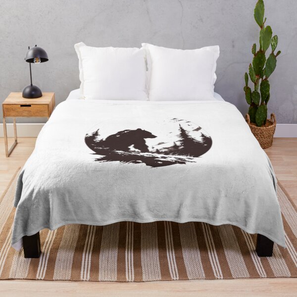 Item preview, Silhouette black and white bear // Aesthetic bear // bear Portrait // yin yang designed and sold by SMARTKIT DESIGNAGENCY.