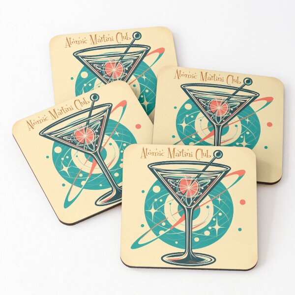 Item preview, The Atomic Martini Club Cocktail Hour designed and sold by Lee Hiller Designs.