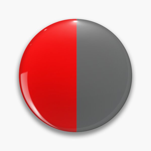 Item preview, Red Gray Two Tone Colors Split designed and sold by PatternTitan.