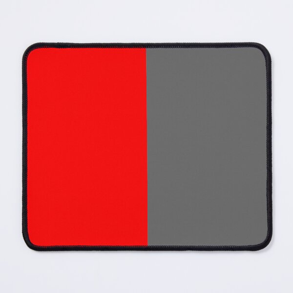 Item preview, Red Gray Two Tone Colors Split designed and sold by PatternTitan.