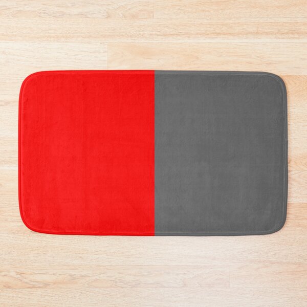 Item preview, Red Gray Two Tone Colors Split designed and sold by PatternTitan.
