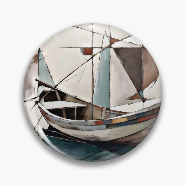 Item preview, Kandinsky Inspired Abstract Boat designed and sold by Sizani.