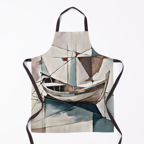 Item preview, Kandinsky Inspired Abstract Boat designed and sold by Sizani.