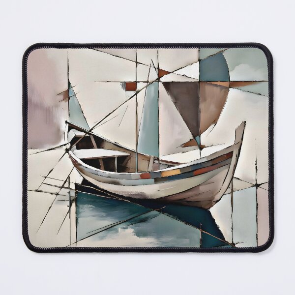 Item preview, Kandinsky Inspired Abstract Boat designed and sold by Sizani.