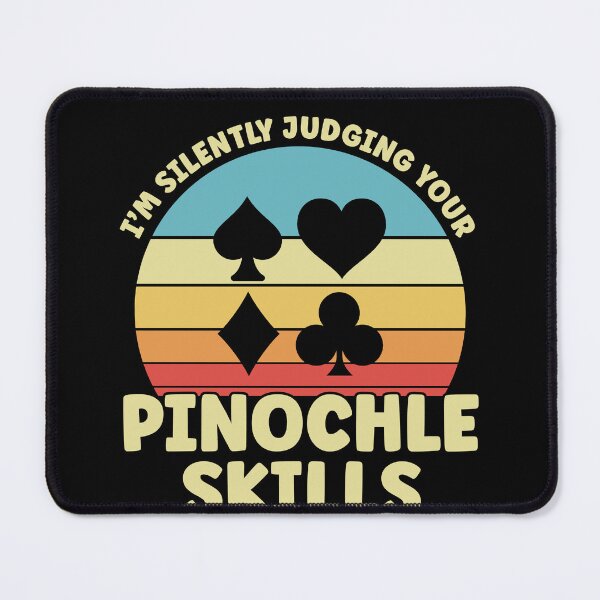 Item preview, Silently Judging your Pinochle Skills Pinochle Player designed and sold by BlueBerry-Pengu.