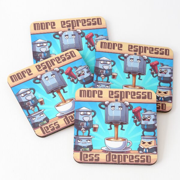 Item preview, more espresso than depression designed and sold by JagoxAsruri.