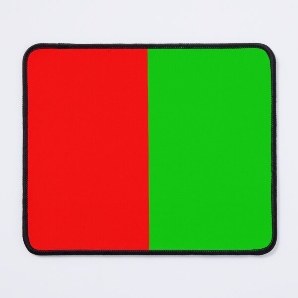 Item preview, Red Green Two Tone Color Split designed and sold by PatternTitan.