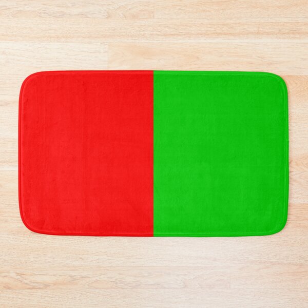 Item preview, Red Green Two Tone Color Split designed and sold by PatternTitan.
