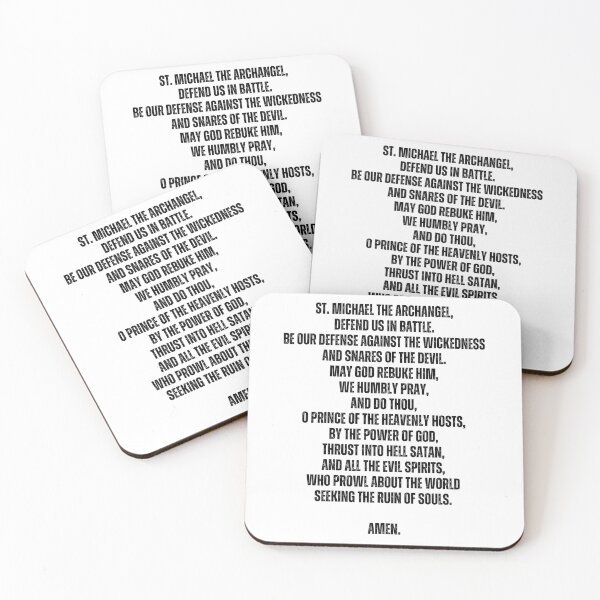 Item preview, Prayer to St. Michael the Archangel designed and sold by lachataigne.