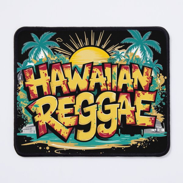 Item preview, Hawaiian Reggae T-Shirt designed and sold by InkKiai.