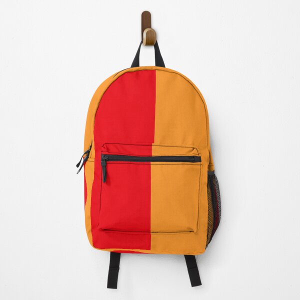 Item preview, Red Orange Two Tone Color Split designed and sold by PatternTitan.