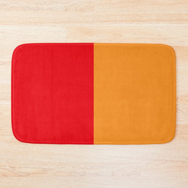 Item preview, Red Orange Two Tone Color Split designed and sold by PatternTitan.