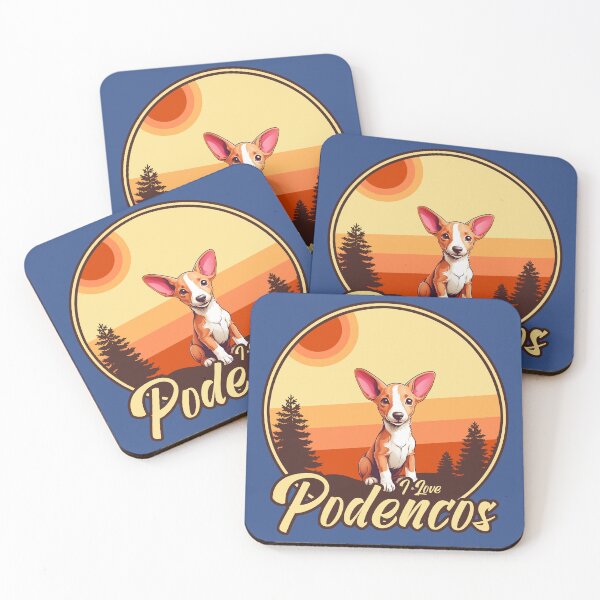 Item preview, I Love Podencos - Vintage Sunset Design - Podenco Lover designed and sold by brindled.
