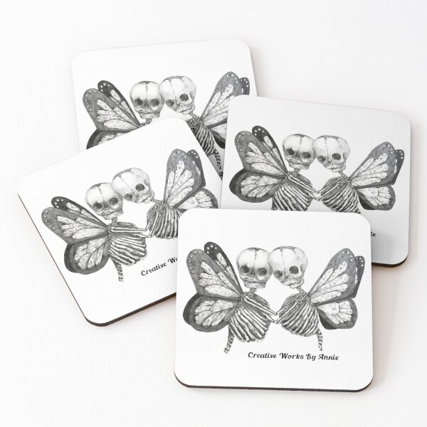 Item preview, The Dead Twin Butterflies designed and sold by AnnieWanamaker.