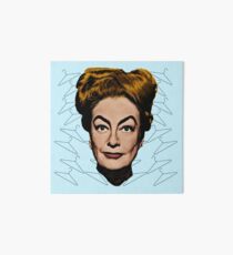Joan Crawford- No Wire Hangers! Art Board