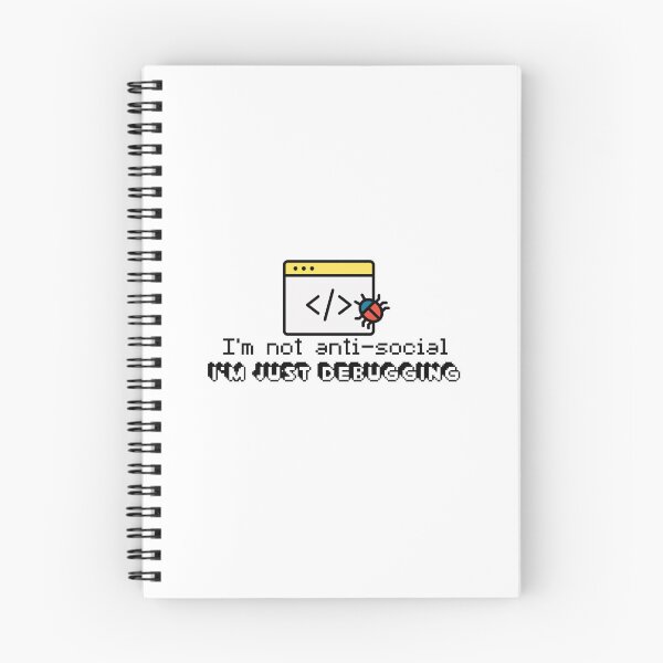 Item preview, I'm Just Debugging! Code, Software designed and sold by smalldesignbox.