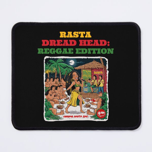 Item preview, Rasta Dread Head: Reggae Edition Rasta Reggae T-Shirt designed and sold by InkKiai.