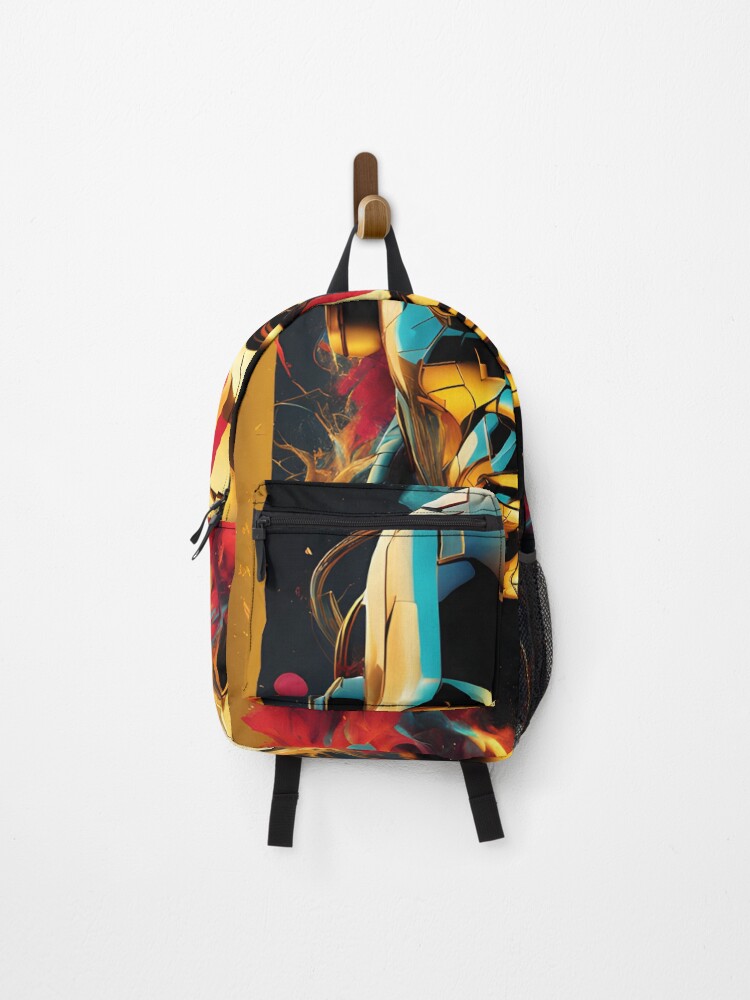 Thumbnail 1 of 3, Backpack, Bold In Gold designed and sold by PopOptikal.