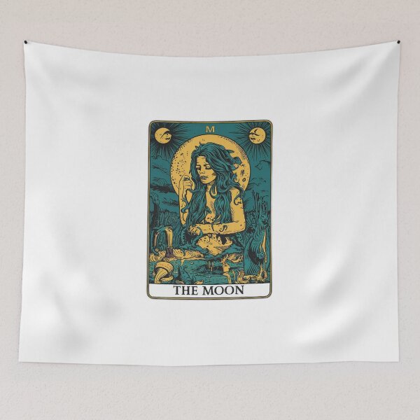 Item preview, Psychadelic Tarot- The moon  designed and sold by onicaras.