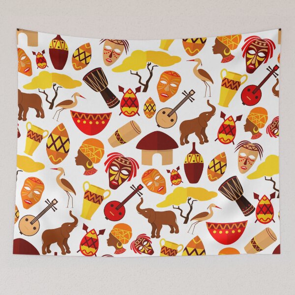 Item preview, African Tribal Pattern designed and sold by PinkCrushed.