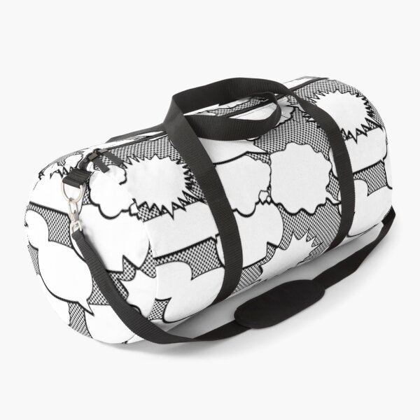 Item preview, Speech Bubble Pattern Black and White designed and sold by ianablakeman.