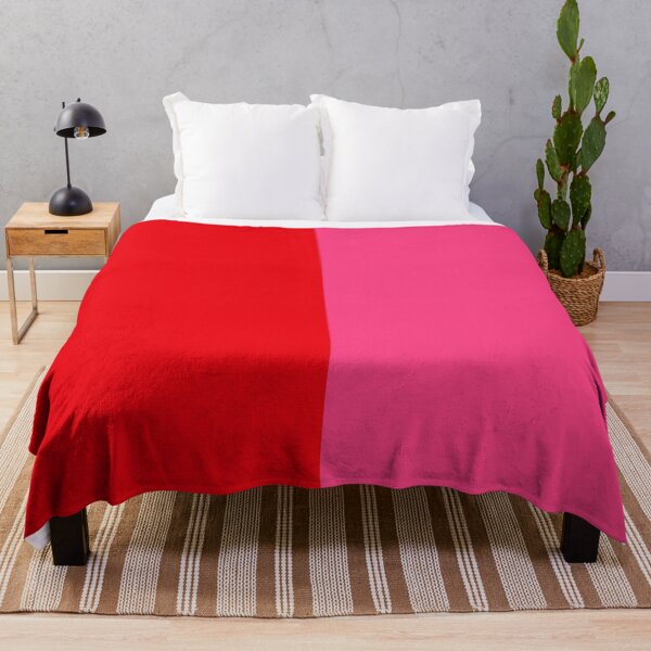Item preview, Red Pink Two Tone Color Split designed and sold by PatternTitan.