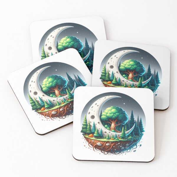 Item preview, Moonlit Forest designed and sold by 0penvimark.