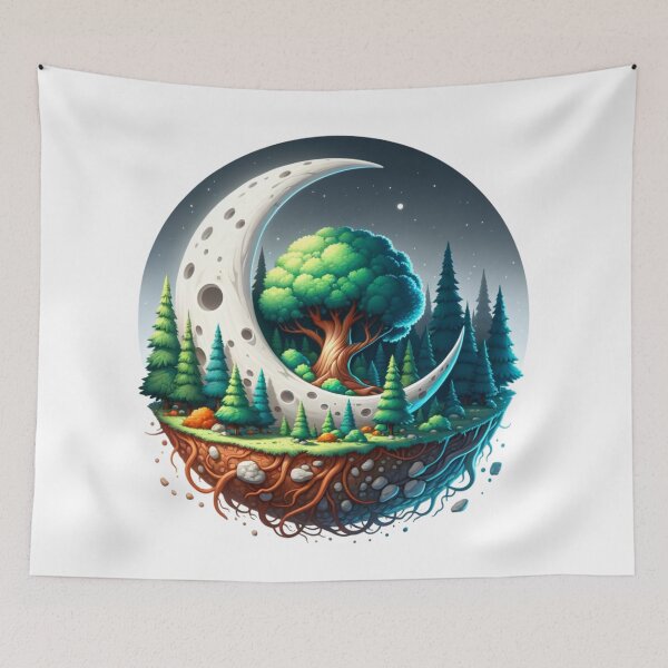 Item preview, Moonlit Forest designed and sold by 0penvimark.