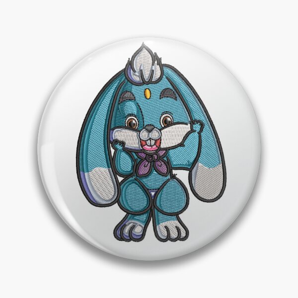 Item preview, Blue Rabbit Embroidery Design designed and sold by Cre8iveSkill.