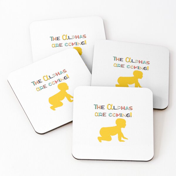 Item preview, Gen Alpha, The Alphas are Coming! designed and sold by 1DaisyChainLane.