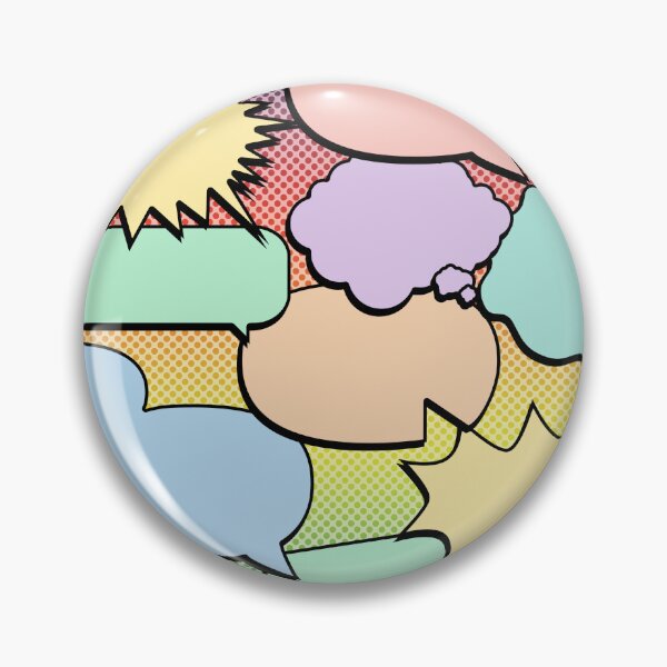 Item preview, Speech Bubble Pattern Colour designed and sold by ianablakeman.